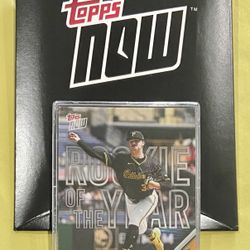 2024 Topps Now Paul Skenes Rookie Card - Pittsburgh Pirates
