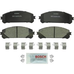 Open Box BOSCH BC1324 QuietCast Premium Ceramic Disc Brake Pad Set - Compatible With Select Lexus NX200t, NX300h, RX350, RX450h; Toyota Highlander, Si