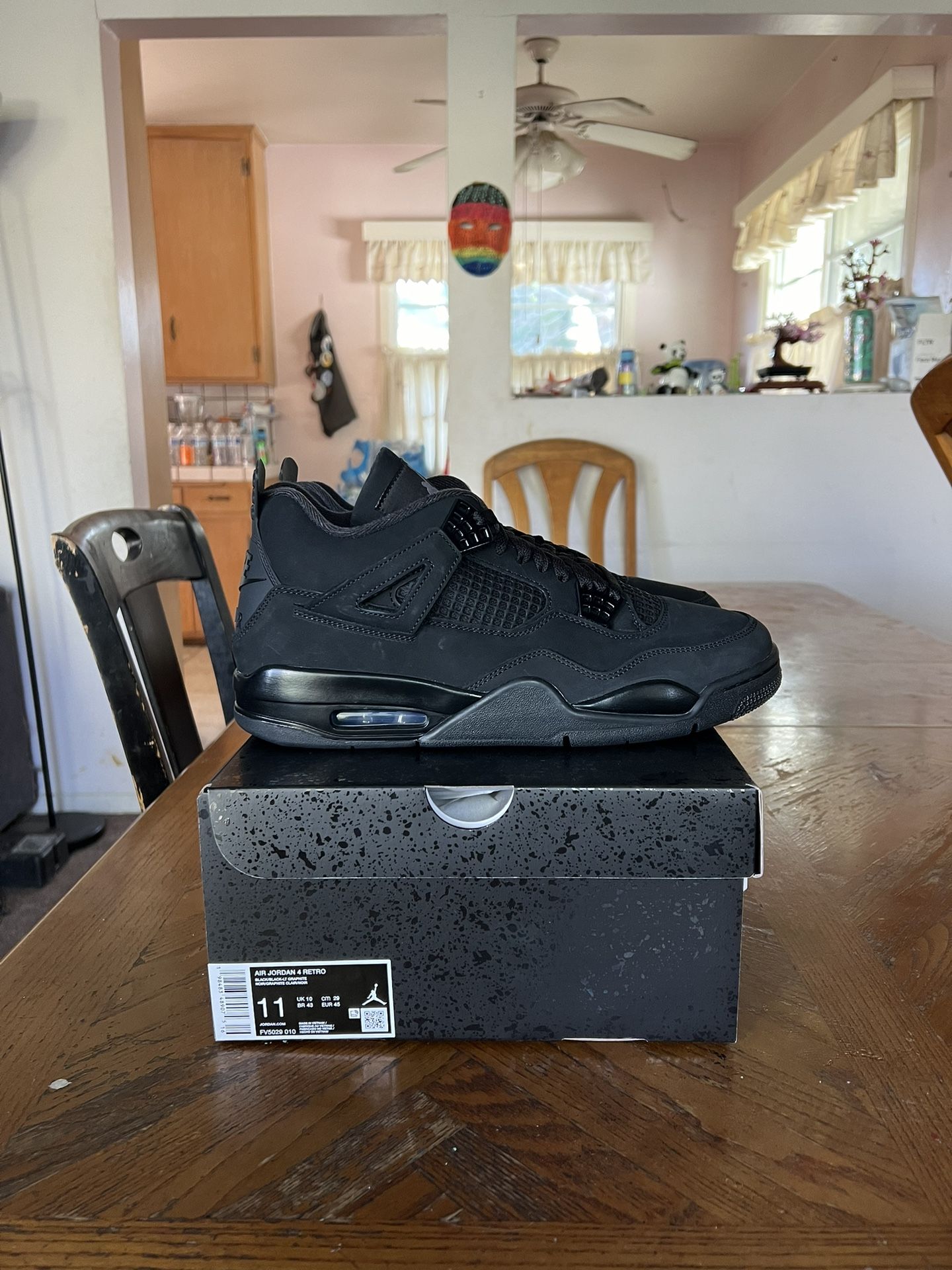 Jordan 4 Retro Black Cat (2025) Size 11