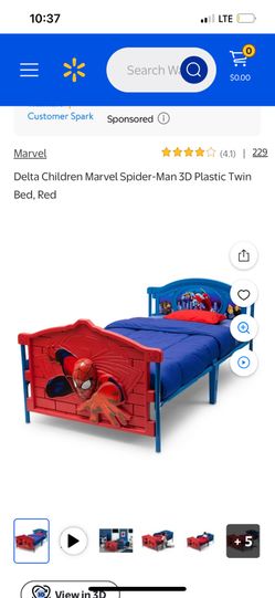 3D SPIDER-MAN BED