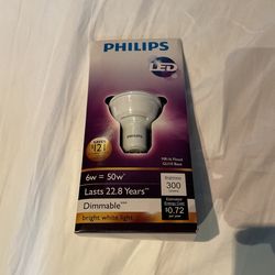 Philips MR16 Dimmable LEDs (2-pack, New)