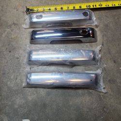 Chrome Door Handel Caps 