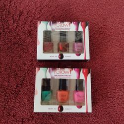 iGlow Nail Polish Sets - 6 Colors