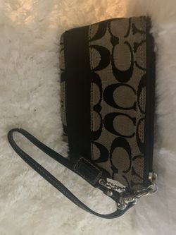 Authentic Coach Wristlet coach print $15 each