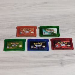 Pokemon Games GBA ($25 Each)