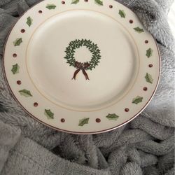 Merry Brite Christmas Plate