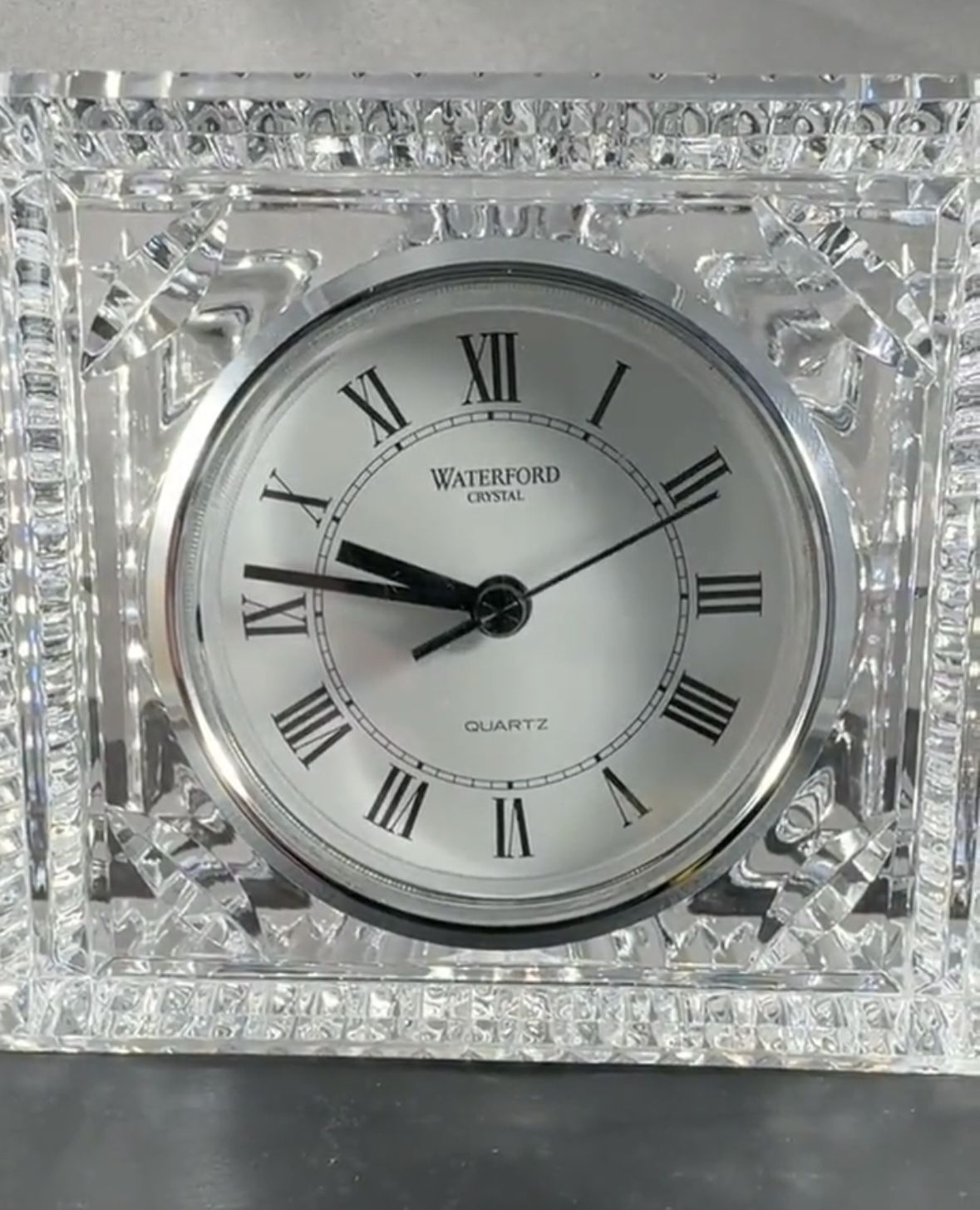 Vintage Waterford Crystal Clock
