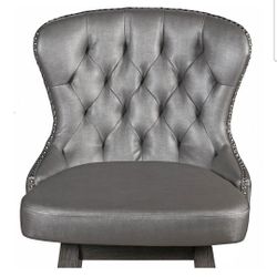 4 Shimmer Steel Grey Stools BNIB $75