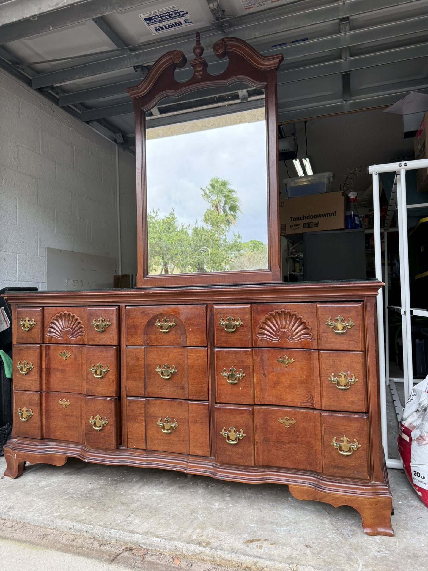 Solid Wood Vintage Dresser