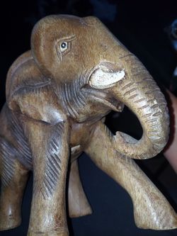 Carved elephant 🐘