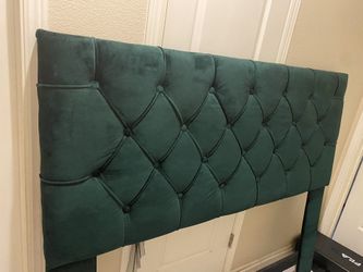 Velvet Headboard
