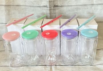 Acrylic Snow Globe Tumblers 