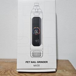 Dog Nail Grinder, 6-Speed Quiet Electric Dog Nail Trimmers, Dog Nail Clippers with File for Small Medium Large Dogs, Cats, Rechargeable