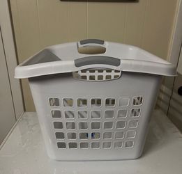 New White Laundry Basket