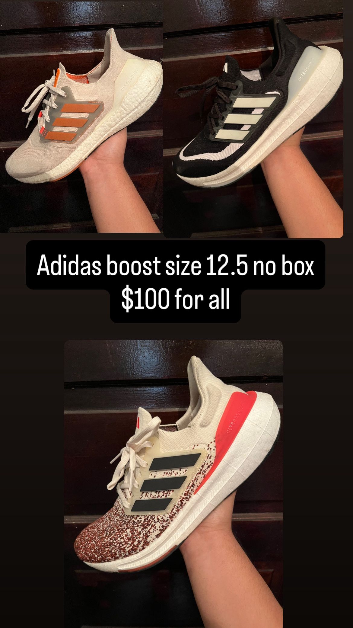 Adidas Boost Size 12.5 No Box