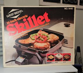 Westbend SKILLET ELECTRIC 12X12 NIB