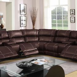 NEW LIFESTYLE MANUAL SECTIONAL SOFA! AVAILABLE IN GRAY AND BROWN ! MINAS HOME FURNITURE ! 851 Van Houten Ave Clifton NJ 07013 