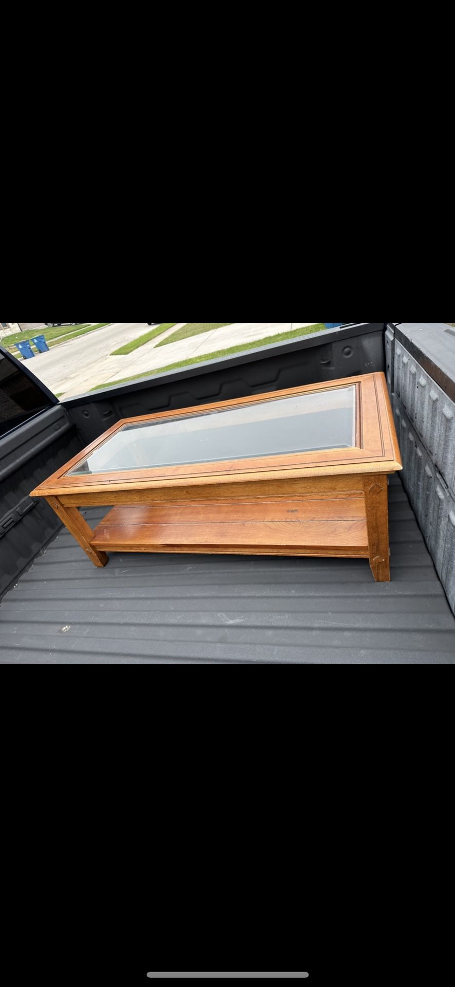 Coffee Table With Glass 