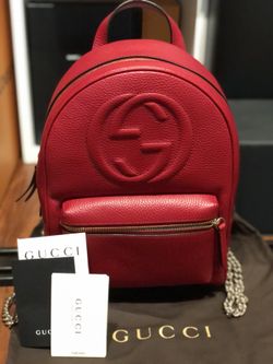Gucci Backpack (Soho Leather Chain Backpack)