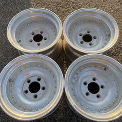 15x8.5 inch Centerline style Chevy or GMC 15 inch rims 5 lug C10 