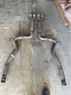 Mustang gt 2018-2023 exhaust