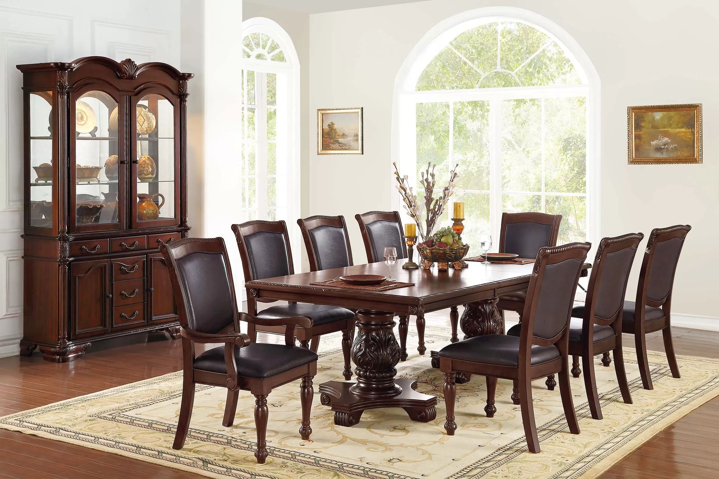 Traditional 7 Piece Dining Set - $1,195.00 (9 Piece Set - $1,395.00)