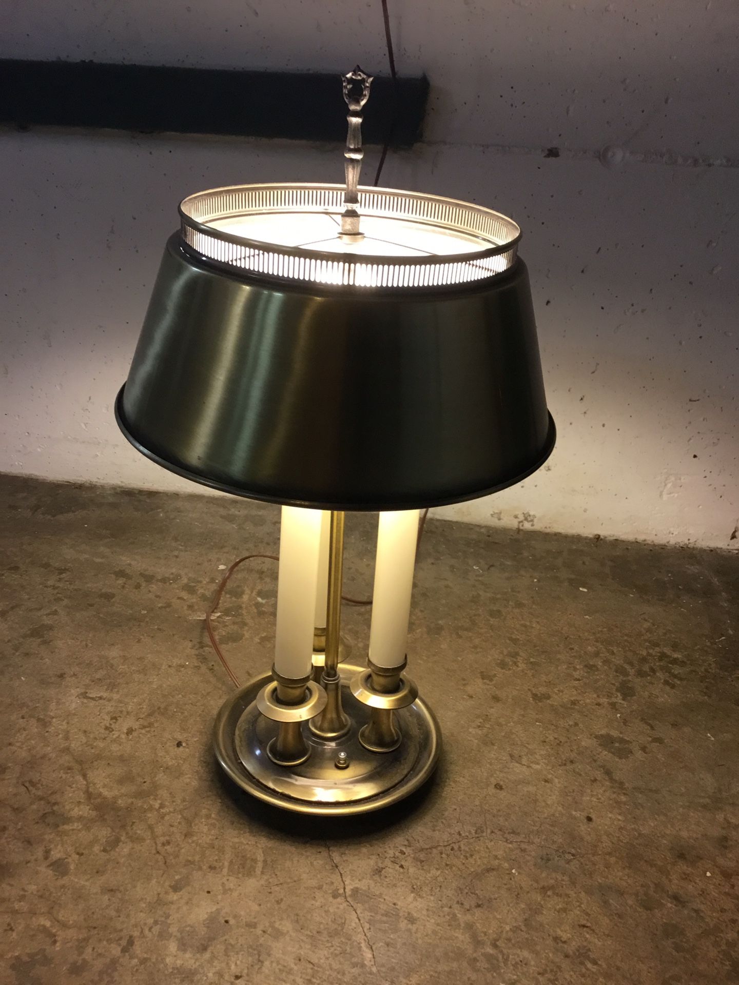 Vintage Brass Table Lamp
