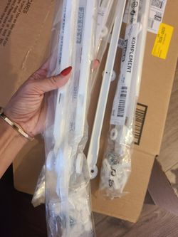 $5 IKEA Komplement Sets, Stainless STEEL Shelf  (NEW)