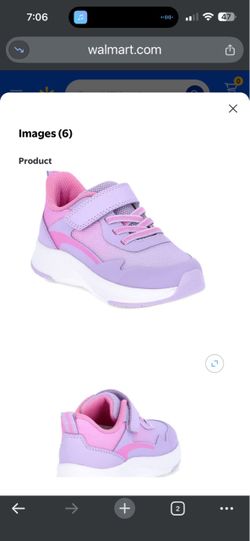Kids' Purple and Pink Sneakers