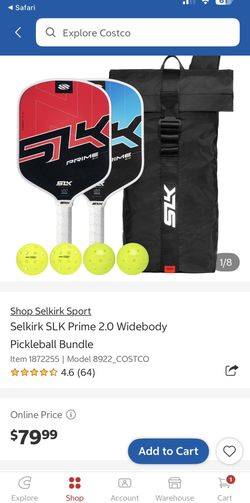 Pickleball | Selkirk Sport Prime 2.0 Widebody Pickleball Bundle