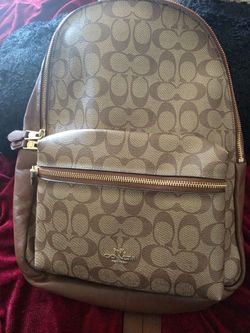 ORIGINAL COACH BACKPACK USED LARGE 50$$ /_/MOCHILA COACH USADA 50$$
