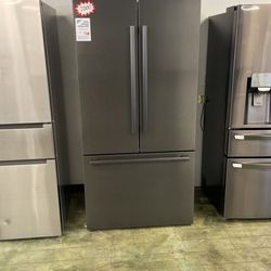 matte door french refrigerator bosch 