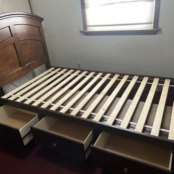 Twin 3 Draw Bed With Mattress