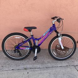 New Schwinn Ranger Mountain Bike Aluminum Frame 24 Inches Tires Ready To Ride 