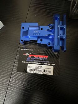 Traxxas XRT GPM Aluminum Rear Upper Bulkhead Blue