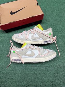 NIKE DUNK OFF WHITE LOW LOT 12 SIZE 12