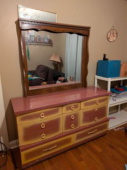 Dresser with Mirror