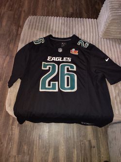 Official Philadelphia Eagles #26 Barkley NFL Jersey In Men's 3XL
