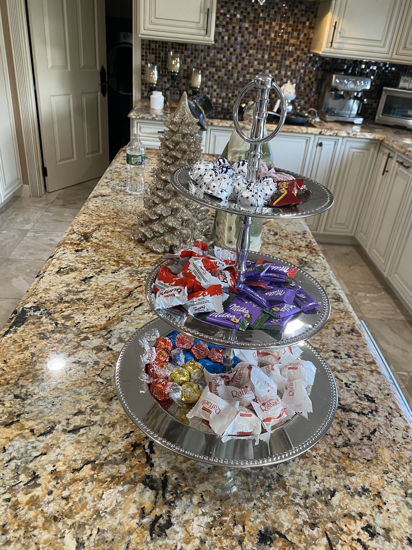 3 Tier Appetizers Or Desert Serving