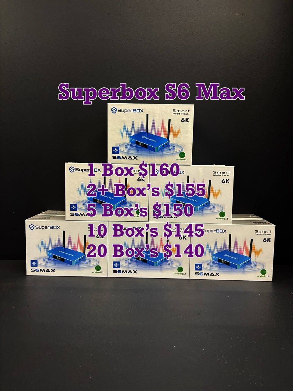 Superbox S6 Max new 2024 Model Wholesale reseller S6 Ultra super box