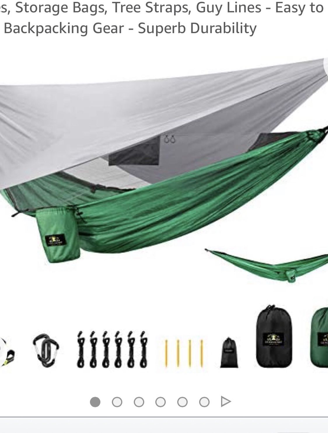 Hammock Set Camping - Brand New