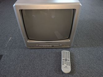 Magnavox 13"  Model Mwc13d6 Retro Gaming Crt Tv Dvd Player Combo + original Remote