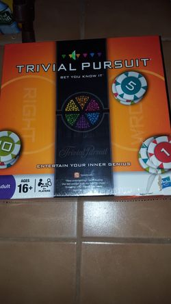 Trivial pursuit game new in box