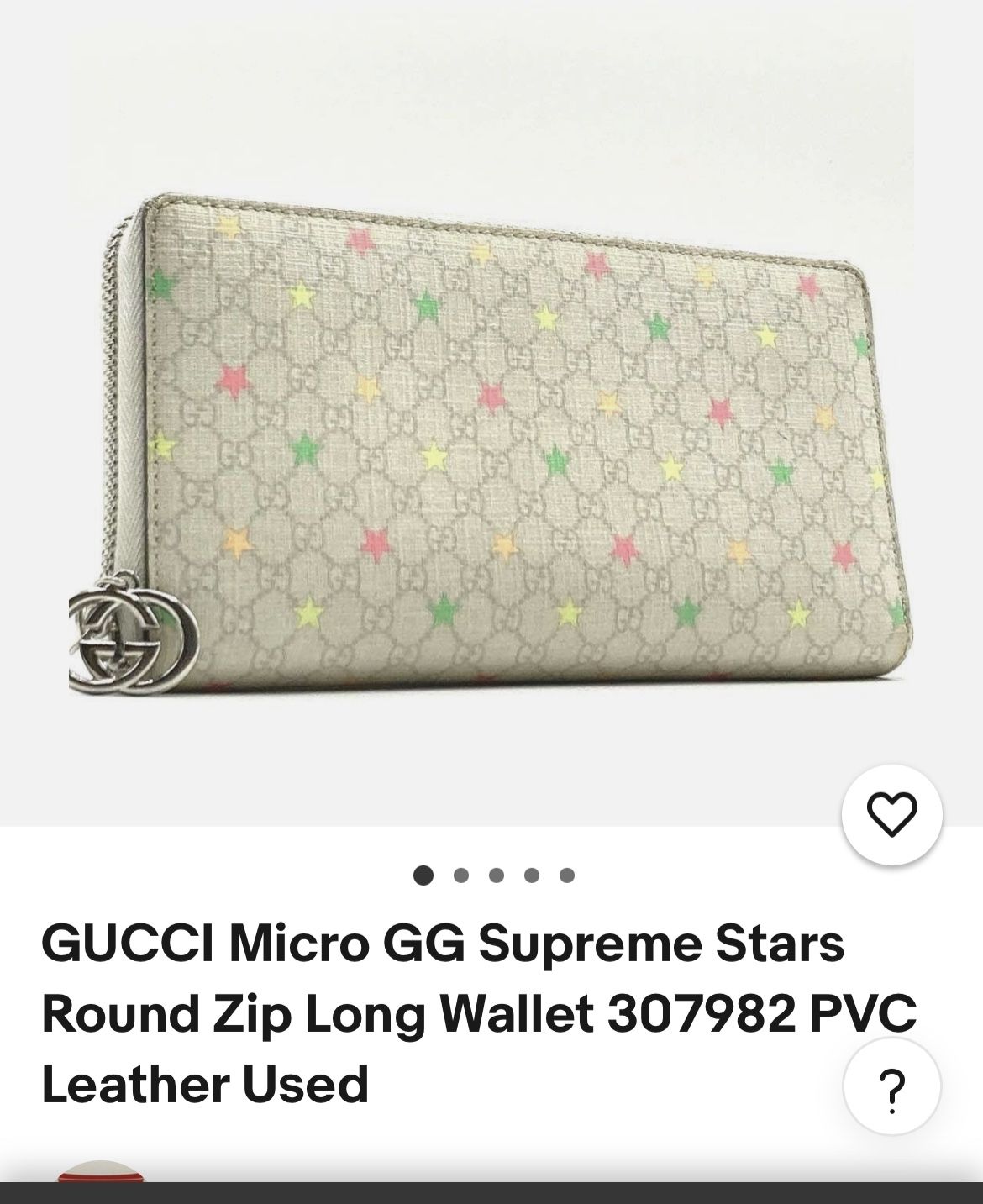 Authentic Gucci Wallet