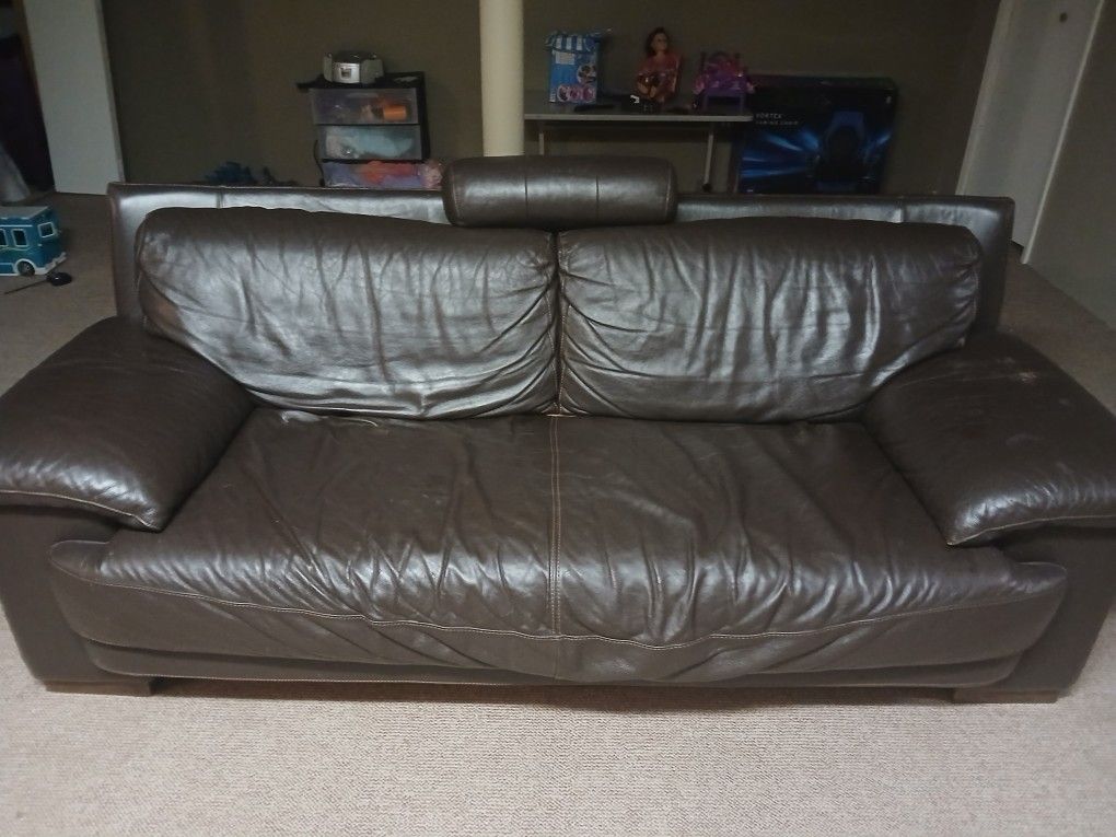 Leather Sofa