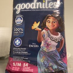 Goodnites Pull-ups Size S/M 