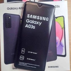 Samsung Galaxy A03s, Factory Unlocked,  Excellent Condition.  Like New 