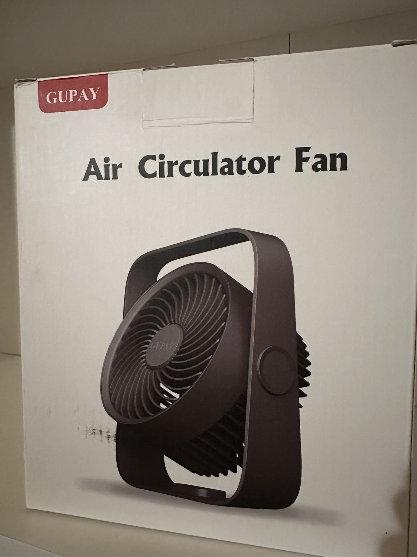 GUPAY Air Circulator Desk Fan – Brand New in Box