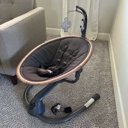 Maxi-Cosi Cassia Electric Baby Swing – Lightweight, Automatic Motion Detection, 360° Rotation
