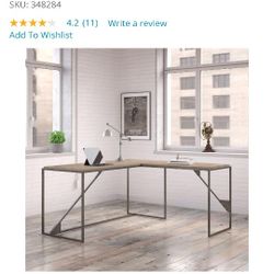 Brand New L Shaped Desk In Box Never Opened